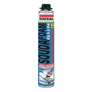 Soudafoam gun Schroefdraad Low Exp. 750 ml