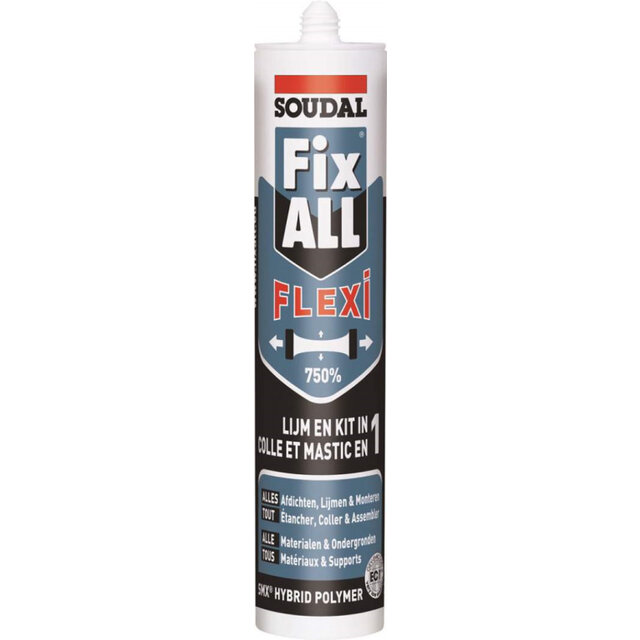 Fix All  zwart 290 ml Fix All  zwart 290 ml