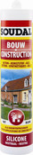 Bouw silicone wit 300 ml
