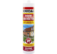 Bouw silicone wit 300 ml