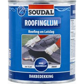 Roofinglijm zwart 750 ml