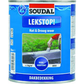 Lekstop grijs 750 gr