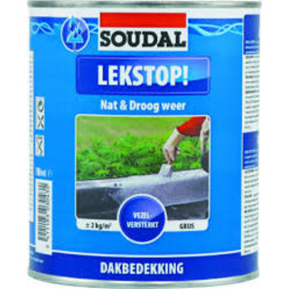 Lekstop grijs 750 gr