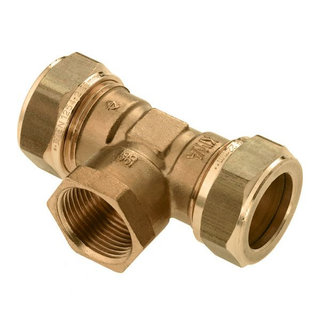 Bikon Water T-koppeling F 15 X 1/2 X 15