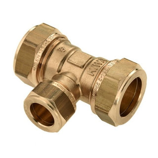 Bikon Water T-koppeling reductie 15 X 22 X 15