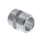 Draadfitting Nippel chroom MM 1/2 Draadfitting Nippel chroom MM 1/2