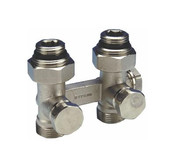 Recht H-stuk (regelbaar) 1/2"MxM24M