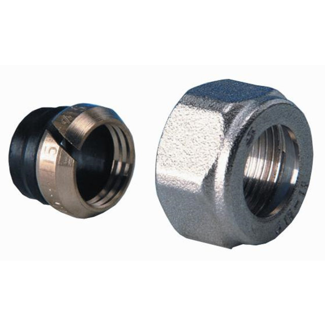 Klemkoppeling M24 x 15mm dubbel