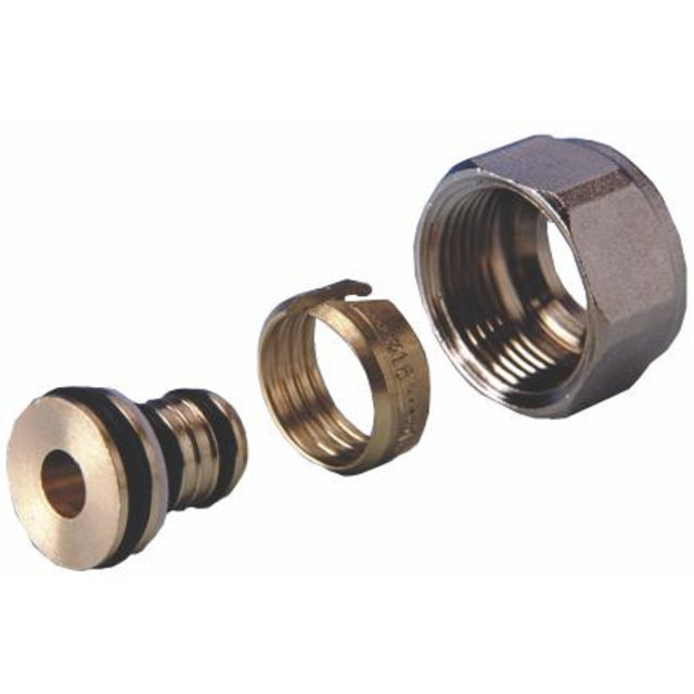 Klemkoppeling M24 x 16/2 alpex dubbel