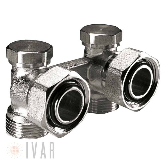 Haaks H-stuk (regelbaar) 1/2"MxM24M