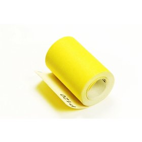 Schuurpapier geel alu-oxide op rol 10cm 9,1m