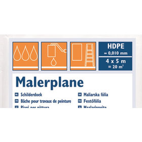 Afdekfolie 4x5m 10µm