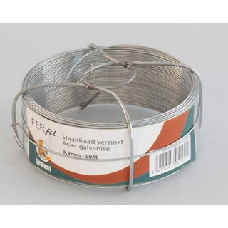 Binddraad "FERfil" verzinkt 0.9mm 50m