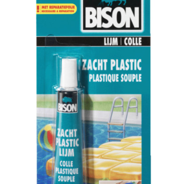 passage affix vervagen Bison Zacht Plastic Lijm 25 ml
