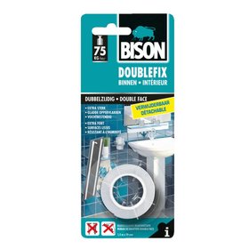 DOUBLE FIX® Verwijderbaar  1,5m<br />
x19mm