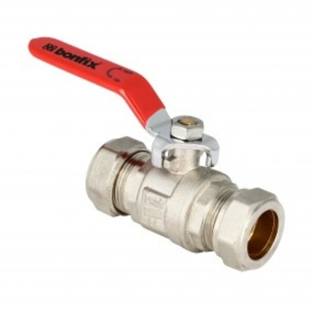 Kraan Rode hendel 22 x 22 Kraan Rode hendel 22 x 22