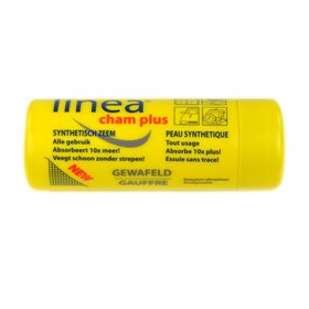 KUNSTZEEMLEER LINEA Cham plus gewafeld - 33x45cm