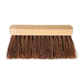 STRAATBEZEM 75 % BAHIA gelakt 30 cm plat