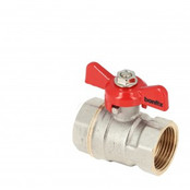 Kraan Rode vlindergreep FF 1/2 x 1/2