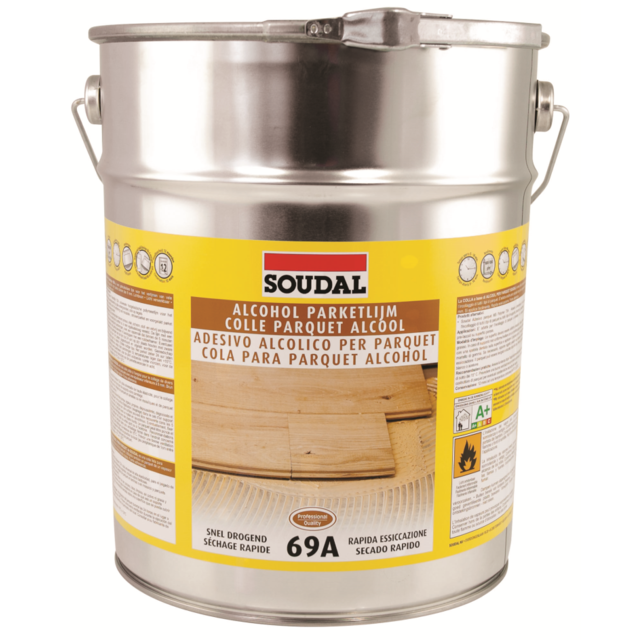 Parketlijm op alcoholbasis 69A 13 kg