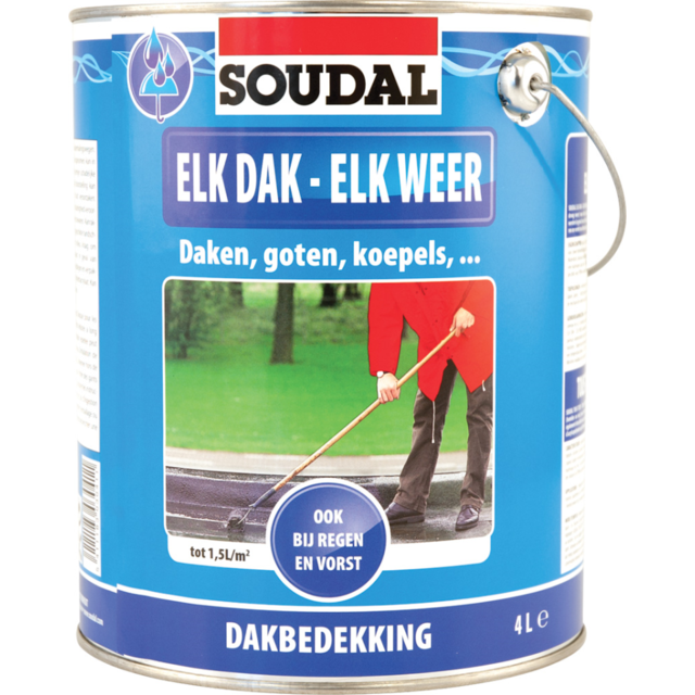 Elk Dak - Elk Weer zwart 4 l Elk Dak - Elk Weer zwart 4 l