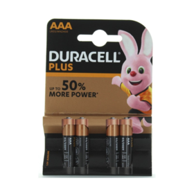 MN 2400 Duracell Plus Blister 4xAAA 1,5V