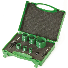 Gatzaag cassette loodgieter 9-delig