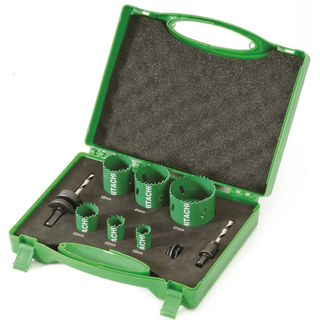 Gatzaag cassette loodgieter 9-delig