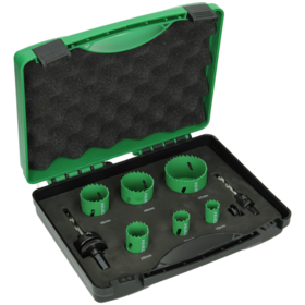 Gatzaag cassette electricien 9-delig