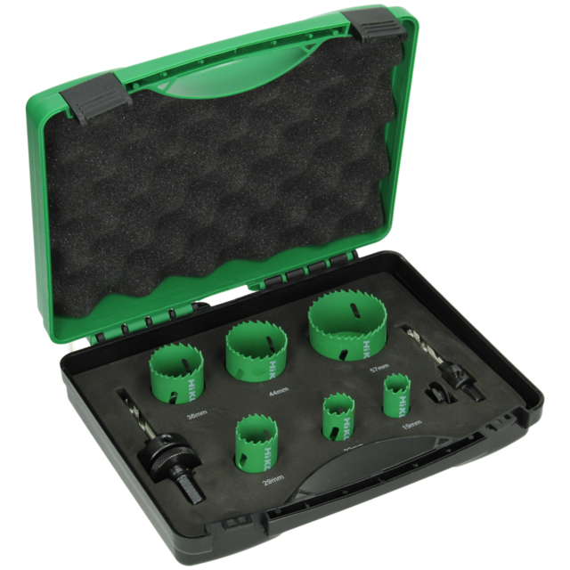 Gatzaag cassette electricien 9-delig