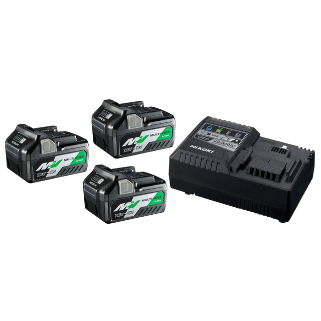 BoosterPack Multi-Volt - 3 x 5Ah 18V / 2,5Ah 36V + Lader UC18YSL3