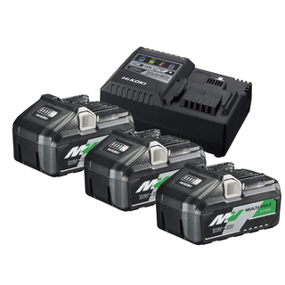 Boosterpack Multi-Volt - 3 x 8Ah 18 V / 4Ah 36 V + lader UC18YSL3