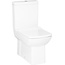 Creavit CREAVIT LARA WIT, STAANDE WC ONDERPOT, ZONDER SPROEIER (BIDET), MUUR/ONDER UITGANG