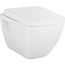 Creavit CREAVIT DESIGN OPHANG WC MET RVS SPROEIER (BIDET), WIT