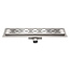 Creavit ALONI RVS DOUCHEGOOT COMPLEET 80CM
