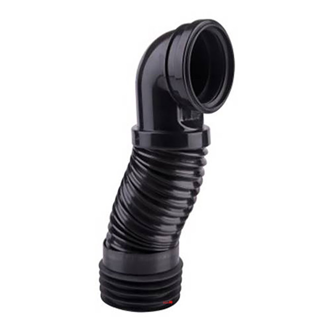 ALONI WAND AANSLUITBOCHT 90° FLEXIBEL AANSLUITING CONISCH Ø90-110 L:66CM