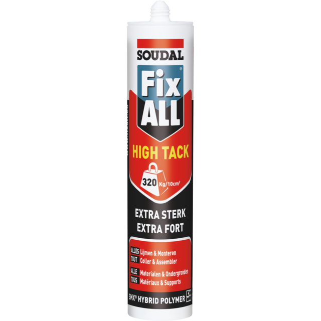 Fix All High Tack zwart 290 ml