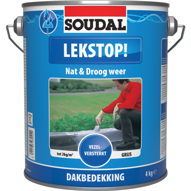 Lekstop grijs 750 gr