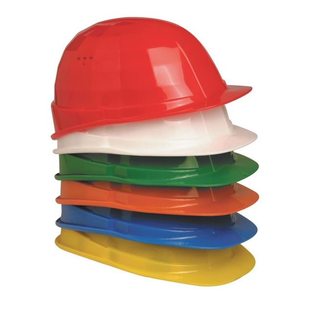 Veiligheidshelm John PE-HP Automatic Wit