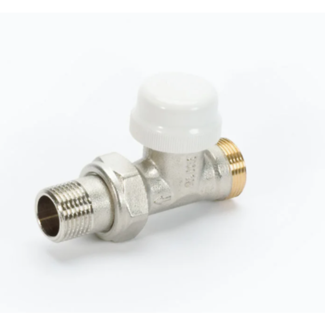 Rechte radiatorkraan 1/2"xM24 ZK