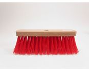 STRAATBEZEM PVC KORT ongelakt 30 cm plat