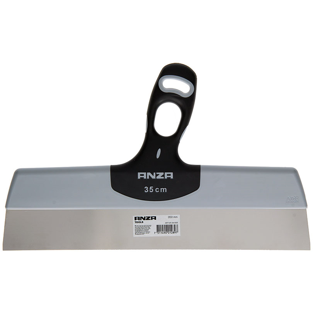 Plafoneermes INOX softgrip handvat