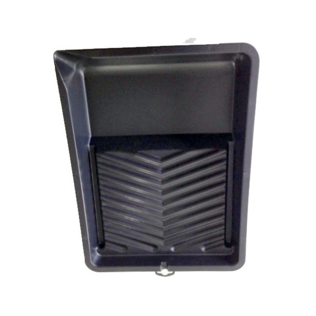 Verfbak kunststof 24 x 31 cm zwart