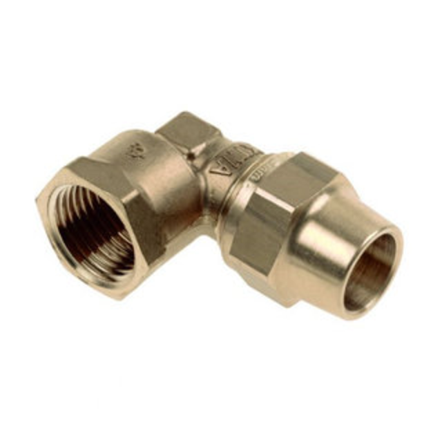 Bikon Gas kniekoppeling F