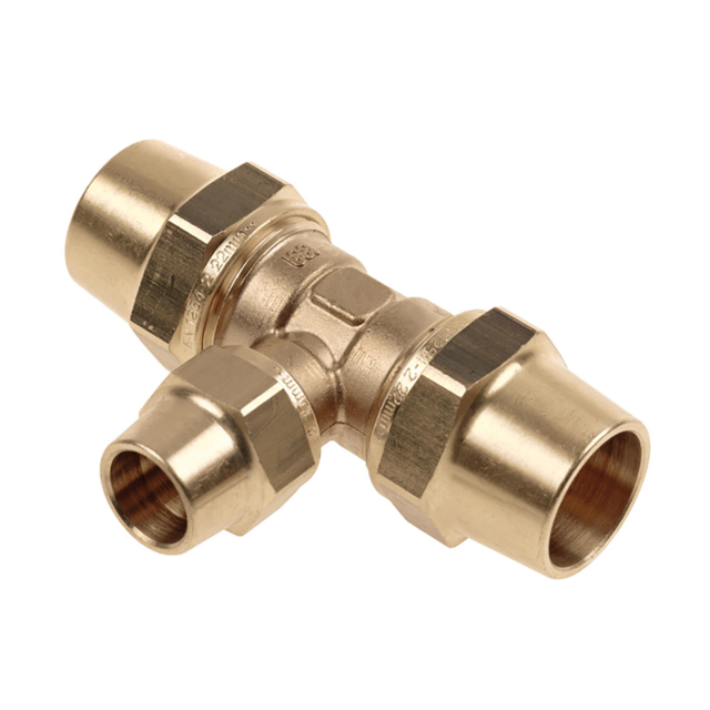 Bikon Gas reductie T-stuk