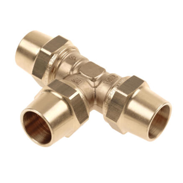 Bikon Gas reductie T-stuk