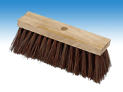 STRAATBEZEM 75 % BAHIA gelakt 30 cm plat