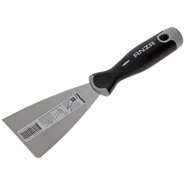 Plamuurmes, softgrip INOX Plamuurmes, softgrip INOX