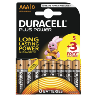 Duracell AAA  8 pack