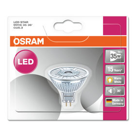 LED STAR MR16 GU5.3 4.6W WW